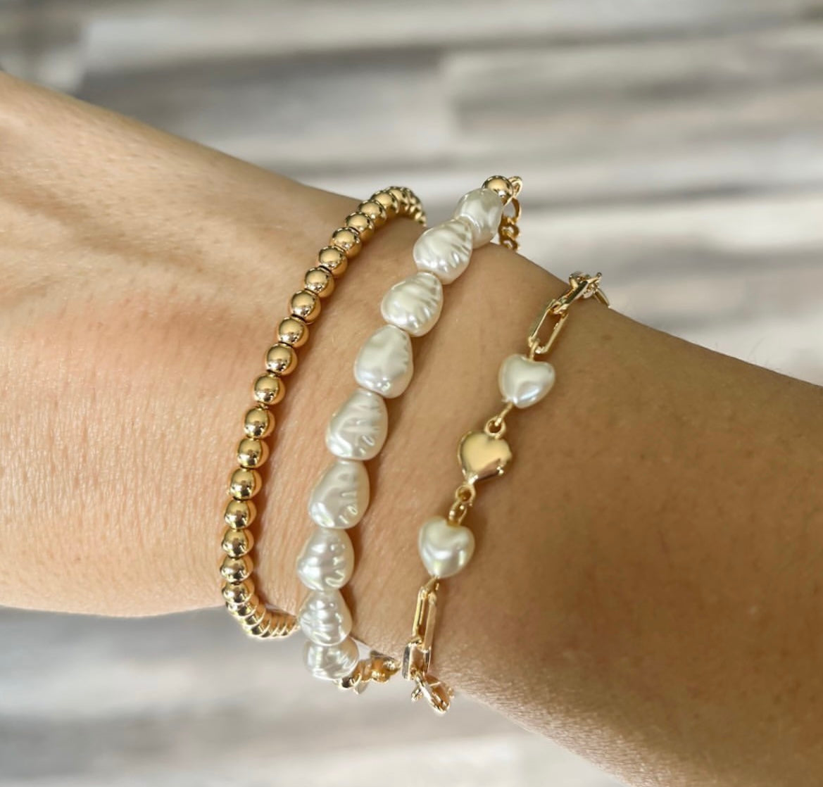 Ball Gold Bracelet